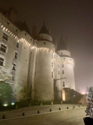 Chateau dans la brume